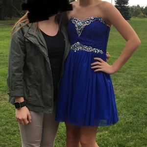 Royal Blue Size 1 Formal Dress